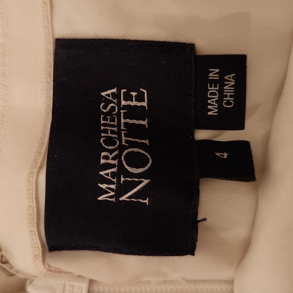 Marchesa notte embroidered tulle midi gown - Picture 8 of 8